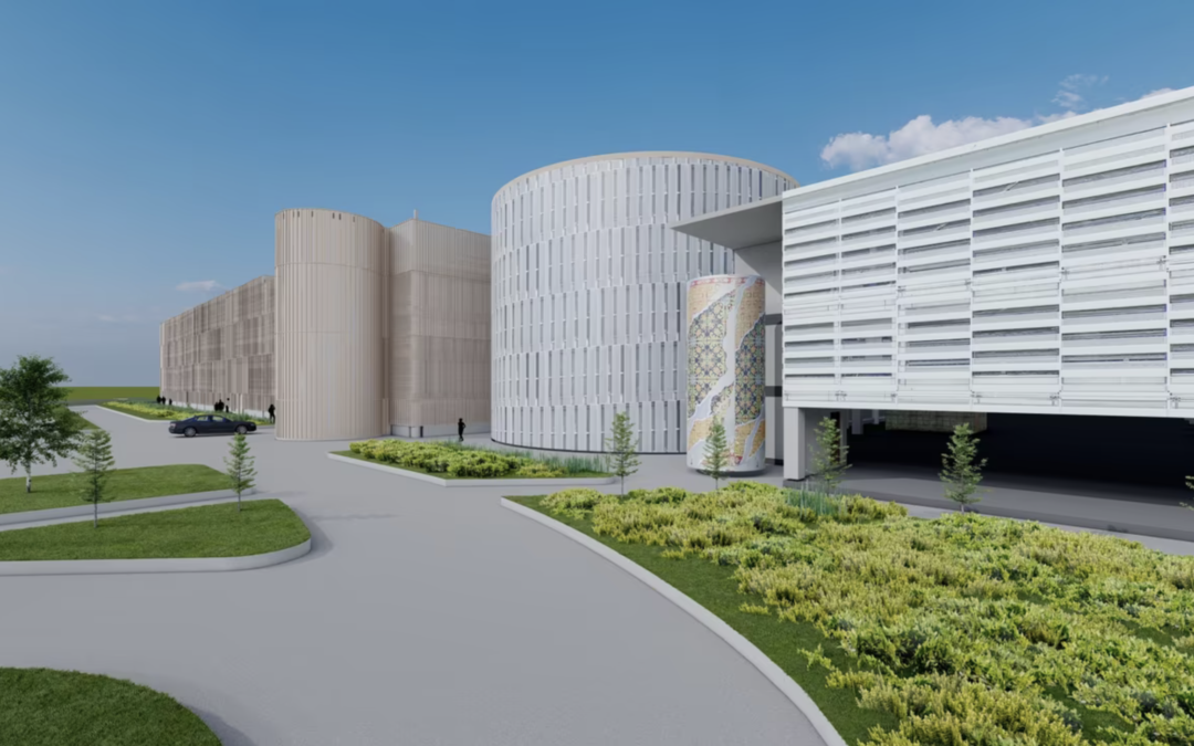 Nytt P-hus på Sola flyplass